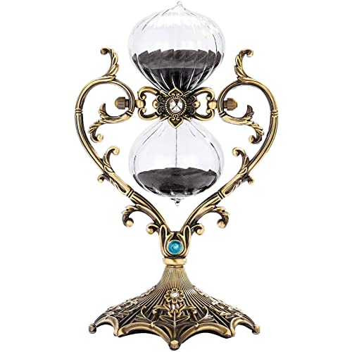 Brogtorl Vintage Messing goldene Sanduhr,360 Rotierende Sand Timer30 60Minuten,Metall Sanduhren,Sanduhr deko,Einzigartiges kreatives Souvenirgeschenk Brogtorl Vintage Messing goldene Sanduhr,360 Rotierende Sand Timer30 60Minuten,Metall Sanduhren,Sanduhr deko,Einzigartiges kreatives Souvenirgeschenk von Brogtorl