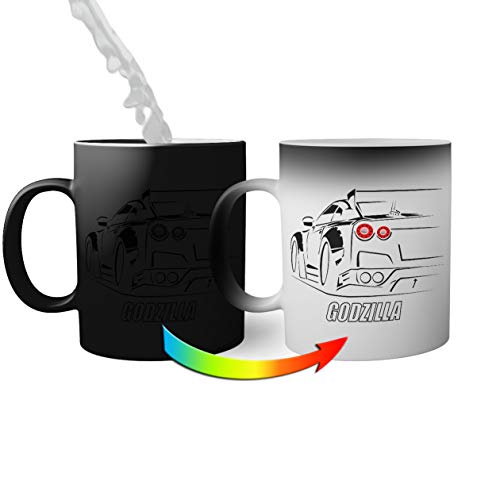 GTR Godzilla R35 JDM Legends Magic Becher Becher für Kaffee Tee 330ml von BroiderStudio