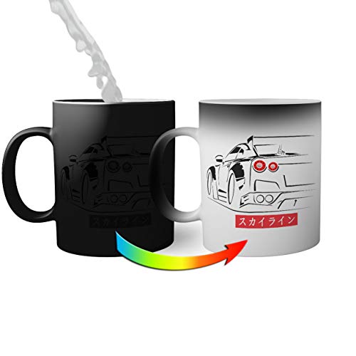 GTR Godzilla R35 JDM Legends japanese Magic Becher Becher für Kaffee Tee 330ml von BroiderStudio