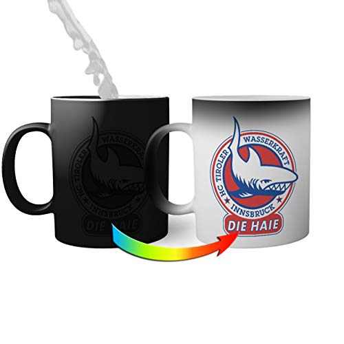 Ice Hockey Team Hc Tiroler Innsbruck Die Haie Eishockey Magic Becher Becher für Kaffee Tee 330ml von BroiderStudio