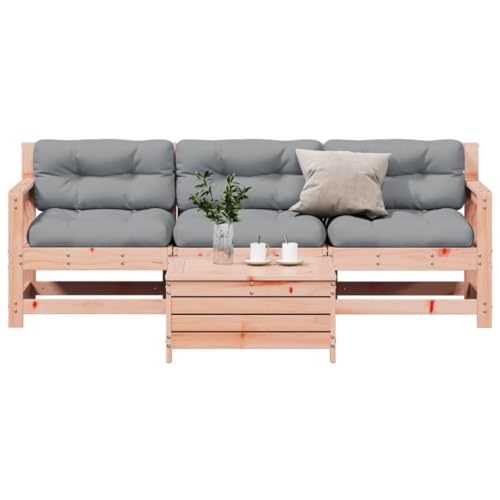Brokky 4-TLG. Garten-Lounge-Set mit Kissen BalkonmöBel Set Gartenlounge Outdoor Garten MöBel Set Massivholz Douglasie / 3250798 Brokky 4-TLG. Garten-Lounge-Set mit Kissen BalkonmöBel Set Gartenlounge Outdoor Garten MöBel Set Massivholz Douglasie / 3250798 von Brokky