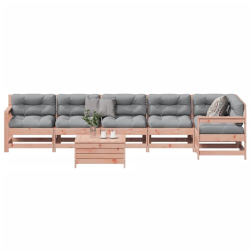 Brokky 7-TLG. Garten-Lounge-Set mit Kissen BalkonmöBel Set Gartenlounge Outdoor Garten MöBel Set Massivholz Douglasie / 3250894 Brokky 7-TLG. Garten-Lounge-Set mit Kissen BalkonmöBel Set Gartenlounge Outdoor Garten MöBel Set Massivholz Douglasie / 3250894 von Brokky