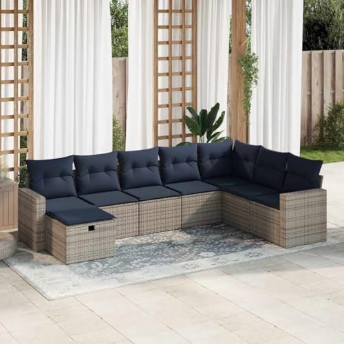 Brokky 8-TLG. Garten-Sofagarnitur mit Kissen Garten Set MöBel Lounge MöBel Outdoor Lounge Sofa Outdoor Grau Poly Rattan / 3325437 Brokky 8-TLG. Garten-Sofagarnitur mit Kissen Garten Set MöBel Lounge MöBel Outdoor Lounge Sofa Outdoor Grau Poly Rattan / 3325437 von Brokky