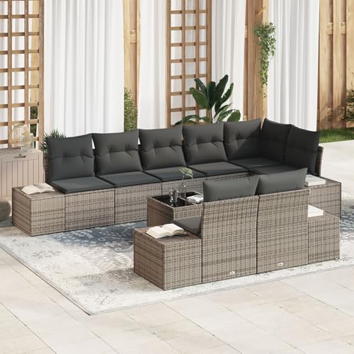 Brokky 8-TLG. Garten-Sofagarnitur mit Kissen Garten Set MöBel Lounge MöBel Outdoor Lounge Sofa Outdoor Schwarz Poly Rattan / 3347119 Brokky 8-TLG. Garten-Sofagarnitur mit Kissen Garten Set MöBel Lounge MöBel Outdoor Lounge Sofa Outdoor Schwarz Poly Rattan / 3347119 von Brokky
