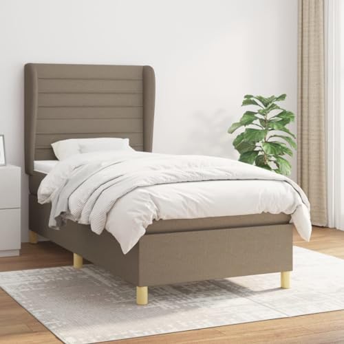 Brokky Boxspringbett mit Matratze Bett Mit Matratze Betten Boxspringbett Mit Matratze Schlafzimmer Bett Taupe 80x200 cm Stoff / 3128561 Brokky Boxspringbett mit Matratze Bett Mit Matratze Betten Boxspringbett Mit Matratze Schlafzimmer Bett Taupe 80x200 cm Stoff / 3128561 von Brokky