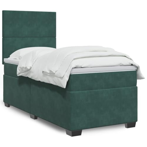 Brokky Boxspringbett mit Matratze Dunkelgrün 80x200 cm Bett Boxspringbett Bett Mit Matratze Schlafzimmer MöBel Betten Samt / 3293059 Brokky Boxspringbett mit Matratze Dunkelgrün 80x200 cm Bett Boxspringbett Bett Mit Matratze Schlafzimmer MöBel Betten Samt / 3293059 von Brokky