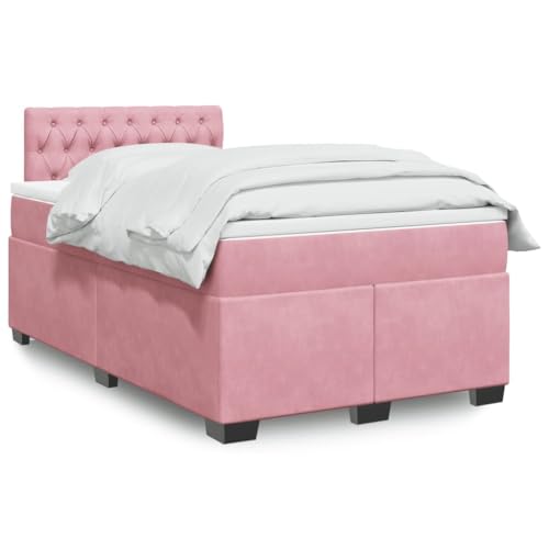 Brokky Boxspringbett mit Matratze Rosa 120x200 cm Bett Boxspringbett Schlafzimmer MöBel Betten Bett Mit Matratze Samt / 3286293 Brokky Boxspringbett mit Matratze Rosa 120x200 cm Bett Boxspringbett Schlafzimmer MöBel Betten Bett Mit Matratze Samt / 3286293 von Brokky