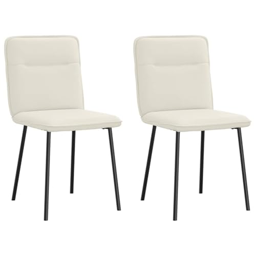 Brokky Esszimmerstühle 2 STK. EsszimmermöBel Esszimmerstuhl Dining Chair Esszimmer StüHle EsszimmerstüHlen Creme Samt / 4101218 Brokky Esszimmerstühle 2 STK. EsszimmermöBel Esszimmerstuhl Dining Chair Esszimmer StüHle EsszimmerstüHlen Creme Samt / 4101218 von Brokky