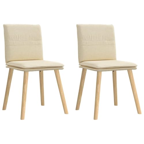 Brokky Esszimmerstühle 2 STK. EsszimmermöBel Esszimmerstuhl Dining Chair Esszimmer StüHle EsszimmerstüHlen Creme Stoff / 4101262 Brokky Esszimmerstühle 2 STK. EsszimmermöBel Esszimmerstuhl Dining Chair Esszimmer StüHle EsszimmerstüHlen Creme Stoff / 4101262 von Brokky