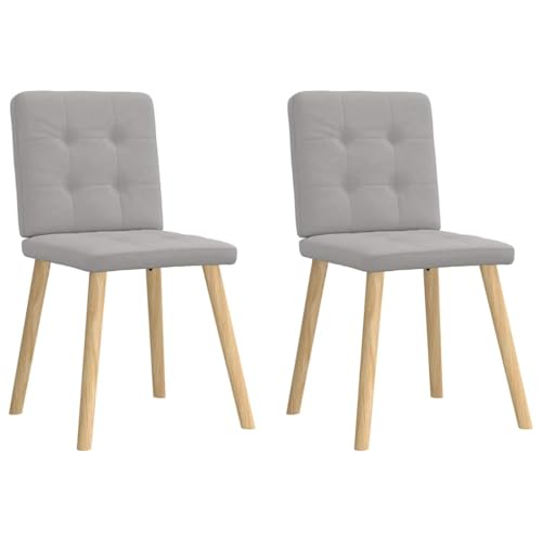 Brokky Esszimmerstühle 2 STK. EsszimmermöBel Esszimmerstuhl Dining Chair Esszimmer StüHle EsszimmerstüHlen Wolkengrau Stoff / 4101077 Brokky Esszimmerstühle 2 STK. EsszimmermöBel Esszimmerstuhl Dining Chair Esszimmer StüHle EsszimmerstüHlen Wolkengrau Stoff / 4101077 von Brokky