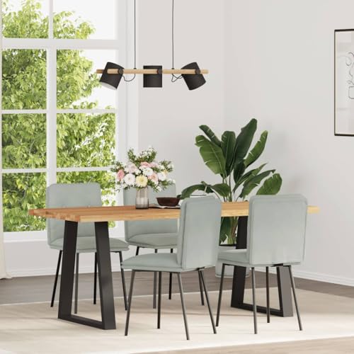 Brokky Esszimmerstühle 4 STK. EsszimmermöBel Esszimmerstuhl Dining Chair Esszimmer StüHle EsszimmerstüHlen Hellgrau Samt / 3315409 Brokky Esszimmerstühle 4 STK. EsszimmermöBel Esszimmerstuhl Dining Chair Esszimmer StüHle EsszimmerstüHlen Hellgrau Samt / 3315409 von Brokky