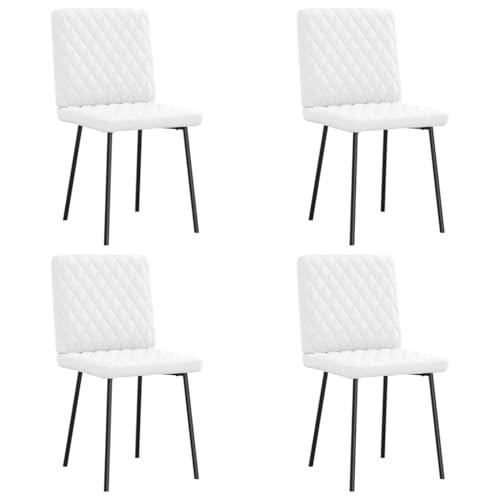 Brokky Esszimmerstühle 4 STK. EsszimmermöBel Esszimmerstuhl Dining Chair Esszimmer StüHle EsszimmerstüHlen Weiß Kunstleder / 3315219 Brokky Esszimmerstühle 4 STK. EsszimmermöBel Esszimmerstuhl Dining Chair Esszimmer StüHle EsszimmerstüHlen Weiß Kunstleder / 3315219 von Brokky