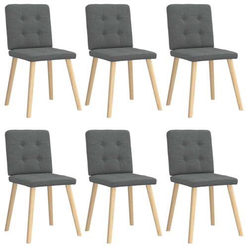 Brokky Esszimmerstühle 6 STK. EsszimmermöBel Esszimmerstuhl Dining Chair Esszimmer StüHle EsszimmerstüHlen Dunkelgrau Stoff / 3315439 Brokky Esszimmerstühle 6 STK. EsszimmermöBel Esszimmerstuhl Dining Chair Esszimmer StüHle EsszimmerstüHlen Dunkelgrau Stoff / 3315439 von Brokky