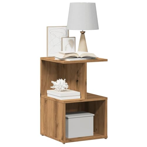 Brokky Nachttische 2 STK. Nightstand Beistelltisch Schlafzimmer MöBel Nachtschrank Nachtisch Artisan-Eiche 35x35x55 cm Holzwerkstoff Brokky Nachttische 2 STK. Nightstand Beistelltisch Schlafzimmer MöBel Nachtschrank Nachtisch Artisan-Eiche 35x35x55 cm Holzwerkstoff von Brokky