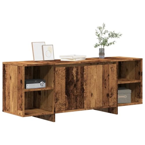 Brokky TV-Schrank Fernsehschrank Wohnzimmer MöBel TV MöBel Wohnzimmer Schrank TV Table TV Cabinet Altholz-Optik 130x35x50 cm Holzwerkstoff Brokky TV-Schrank Fernsehschrank Wohnzimmer MöBel TV MöBel Wohnzimmer Schrank TV Table TV Cabinet Altholz-Optik 130x35x50 cm Holzwerkstoff von Brokky