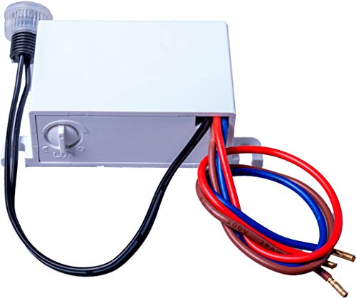 Dämmerungssensor Mini Einbau IP54 - LED geeignet 1W-2000W - 230V Außen Dämmerungsschalter von Brollux