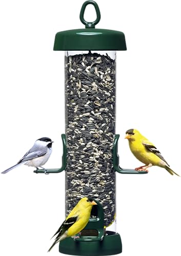 Brome Tube Solution Wildvogel-Futterstation mit 4 Samenöffnungen, 1,2 kg Samenkapazität, Stangenmontage, 150 Stück Brome Tube Solution Wildvogel-Futterstation mit 4 Samenöffnungen, 1,2 kg Samenkapazität, Stangenmontage, 150 Stück von Brome