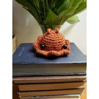 Niedliche Orange Dumbo Oktopus Amigurumi Stofftier Meer Dekor Weich Ornament Kostenloser Versand in Usa von BromleyDesigns