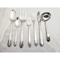 Rosland Silberbesteck Ihrer Wahl An Gedecken Und Servierstücken. Gabeln. Servierlöffel. Teelöffel. Schöpfkelle. Versand Kostenlos in Usa von BromleyDesigns