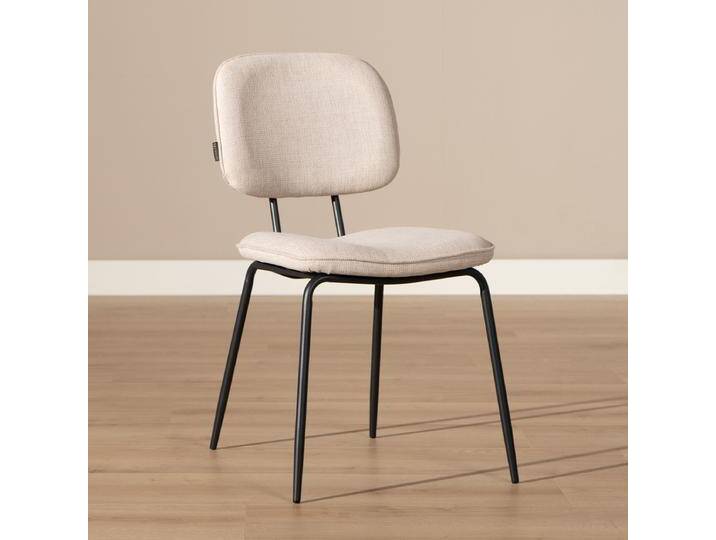 Bronx71 Esszimmerstuhl Ivar recycelter Stoff beige Bronx71 Esszimmerstuhl Ivar recycelter Stoff beige von Bronx71