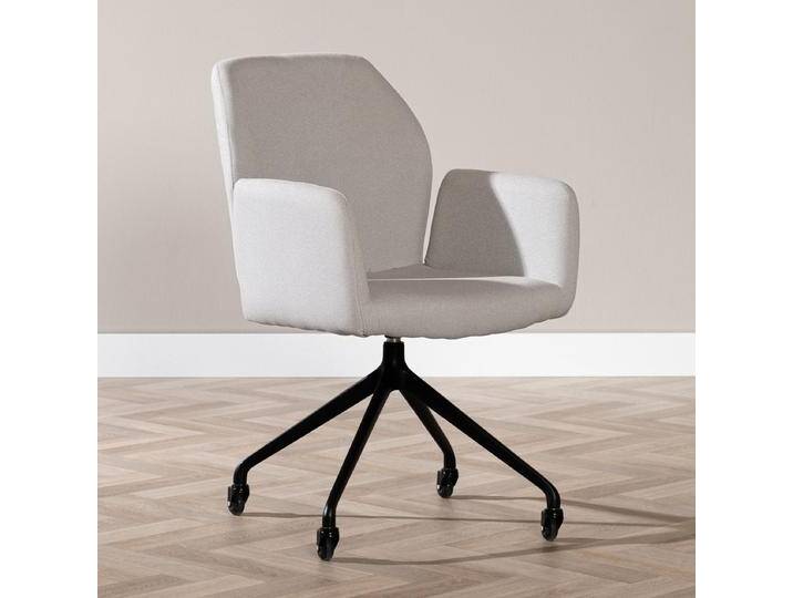 Bronx71 Esszimmerstuhl Runa recycelter Stoff mit Rollen grau Bronx71 Esszimmerstuhl Runa recycelter Stoff mit Rollen grau von Bronx71