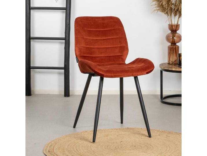 Bronx71 Esszimmerstuhl Samt Toby modern kupfer Bronx71 Esszimmerstuhl Samt Toby modern kupfer von Bronx71