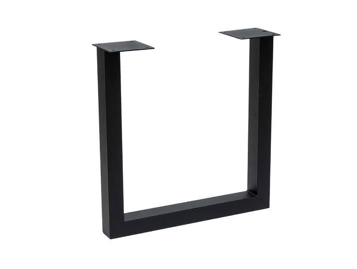 Bronx71 Tischgestell U-Form Medi Metall schwarz (2er Set) von Bronx71