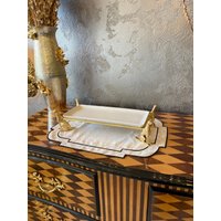 Servieren & Essen | Papier-Partyzubehör Cookie Stand - Party Zubehör 1 Tier Tablett Ständer Etagere Serviertablett Silberne von BronzHomeAccessories