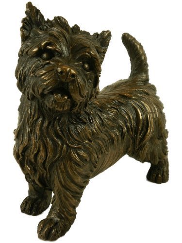 Bronze WESTIE ~ Bronzed West Highland Terrier Dog Sculpture by Bronze Sculptures von Bronze Sculptures