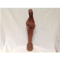 Vintage Handgeschnitzte Madonna Mit Kind Jungfrau Maria Hölzerne Religiöse Statue Handgeschnitzt Vintage Handgeschnitzte Madonna Mit Kind Jungfrau Maria Hölzerne Religiöse Statue Handgeschnitzt von BronzeHomeDecor