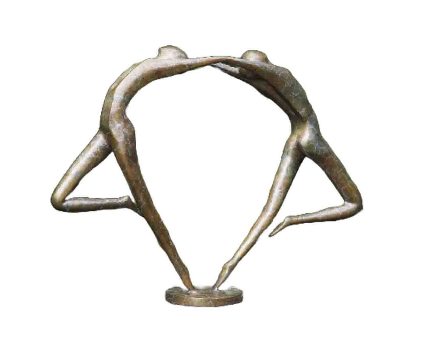 Bronzeskulpturen Skulptur Bronzefigur abstraktes Tanzpaar aus Bronze Bronzeskulpturen Skulptur Bronzefigur abstraktes Tanzpaar aus Bronze von Bronzeskulpturen