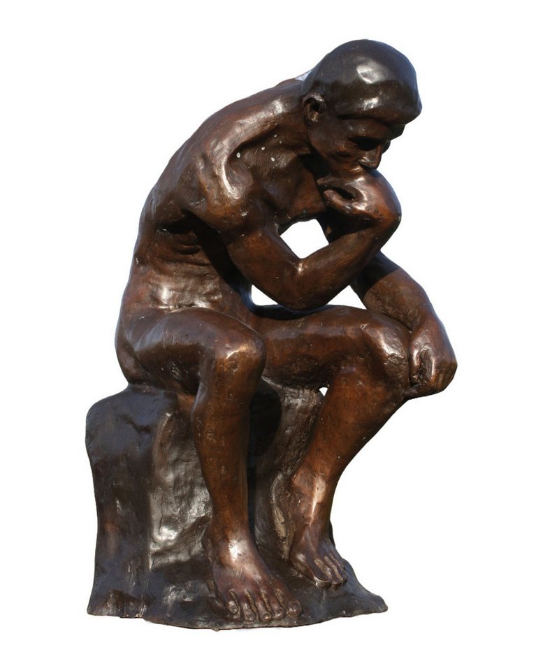Bronzeskulpturen Skulptur Bronzefigur der Denker aus Bronze Bronzeskulpturen Skulptur Bronzefigur der Denker aus Bronze von Bronzeskulpturen