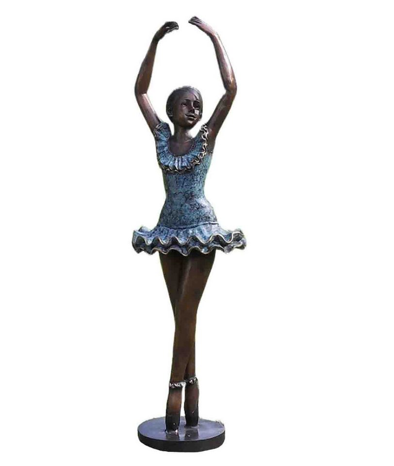 Bronzeskulpturen Skulptur Bronzefigur einer großen Ballerina mit gestreckten Armen Bronzeskulpturen Skulptur Bronzefigur einer großen Ballerina mit gestreckten Armen von Bronzeskulpturen