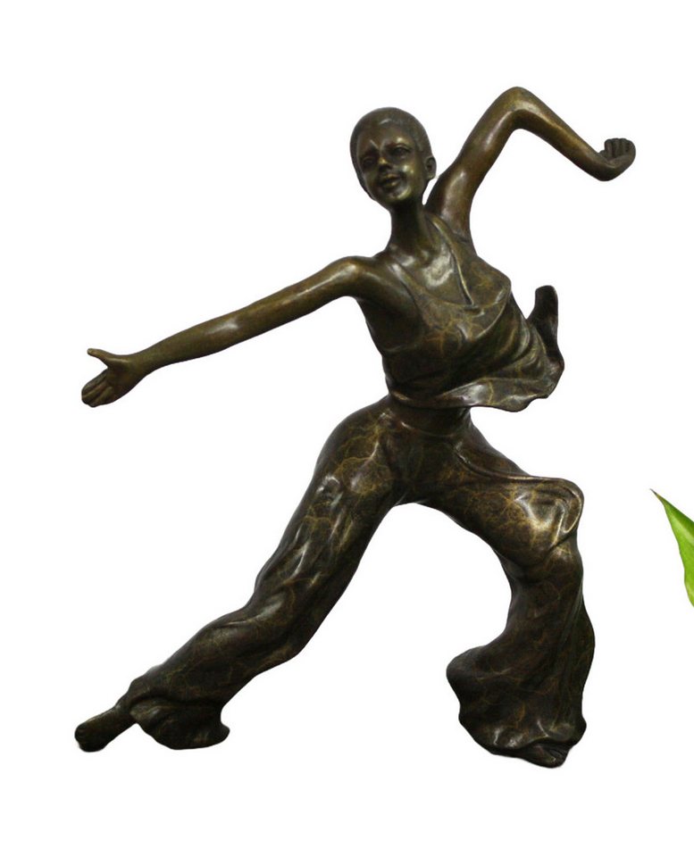 Bronzeskulpturen Skulptur Bronzefigur junge Tänzerin Ballerina von Bronzeskulpturen