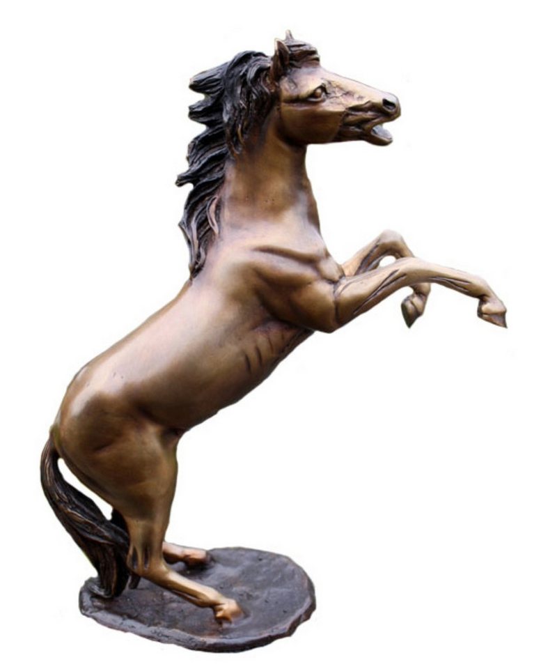Bronzeskulpturen Skulptur Bronzefigur kleines springendes Pferd Bronzeskulpturen Skulptur Bronzefigur kleines springendes Pferd von Bronzeskulpturen