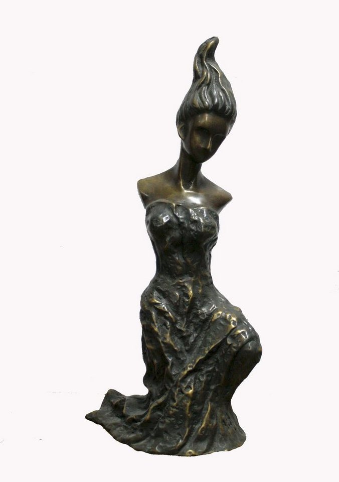 Bronzeskulpturen Skulptur Bronzefigur moderne Frauenbüste von Bronzeskulpturen