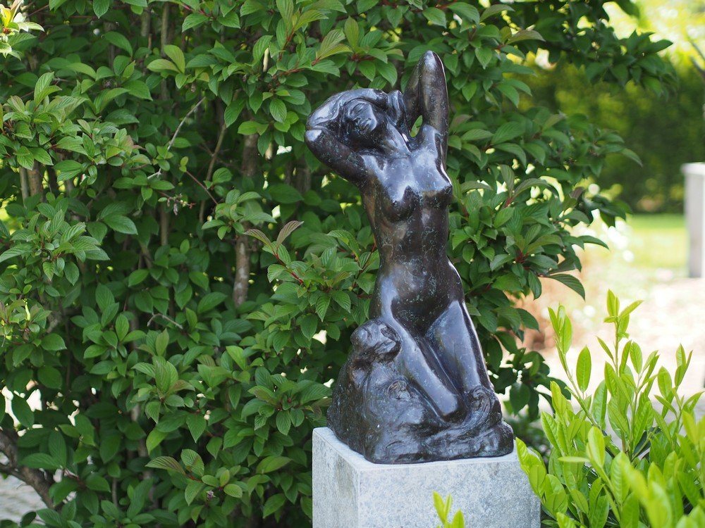 Bronzeskulpturen Skulptur Bronzefigur Venus erotischer Frauenakt von Bronzeskulpturen