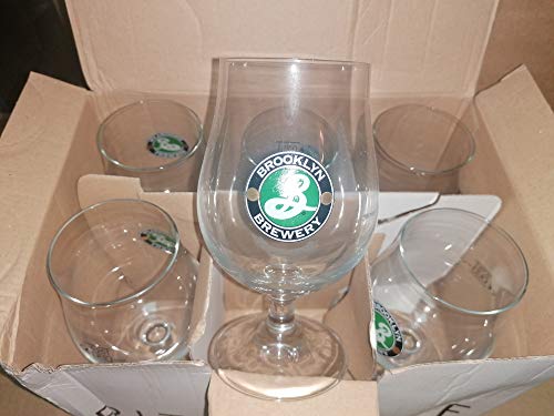 Brooklyn Brewery BROOKLYN Gläser 6x0,25l Bierbecher Tulip Bierglas ~mn 650 1272 von Brooklyn Brewery