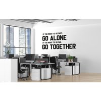 Büro-Wand-Aufkleber, Teamwork Aufkleber, Büro-Wand-Kunst, Büro-Dekor, Wandtattoo, Büro-Wand-Dekor, Büro Motivierende Artofc0006 von BrooklynStickerShop