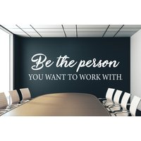 Office Motivationszitat Wandtattoo, Büro Wandkunst, Büro Aufkleber, Typografie Wanddekoration, Büro Aufkleber Ofc0083 von BrooklynStickerShop