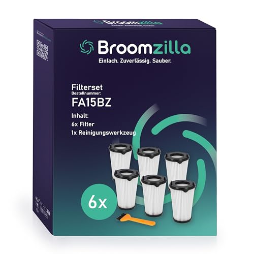 Broomzilla 6 Stück CX7 Filter für AEG CX7-2 CX7-2-45an CX7-2-S360 CX7-2-45IM & QX8, ersetzt AEF150 Akkuauger, Hepa Filter Ersatzfilter Filterset für AEG Staubsauger Broomzilla 6 Stück CX7 Filter für AEG CX7-2 CX7-2-45an CX7-2-S360 CX7-2-45IM & QX8, ersetzt AEF150 Akkuauger, Hepa Filter Ersatzfilter Filterset für AEG Staubsauger von Broomzilla