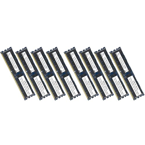 Broonbee Server Arbeitsspeicher | 128 GB (8X 16 GB) DDR3 1866 MHz RAM | Memory Upgrade für Supermicro X9DRT-F X9DRT-HF | RDIMM ECC REG | PC3-14900R CL13 von Broonbee