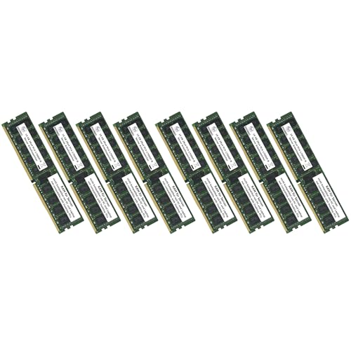 Broonbee Server Arbeitsspeicher | 128 GB (8X 16 GB) DDR4 2133 MHz RAM | Memory Upgrade für Supermicro X10DRFF-C | RDIMM ECC REG | PC4-17000P-R CL15 von Broonbee