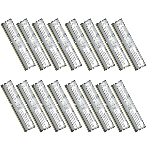 Broonbee Server Arbeitsspeicher | 256 GB (16x 16 GB) DDR3 1600 MHz RAM | Memory Upgrade für Supermicro X9DAX-7F X9DAX-7F-HFT | LRDIMM ECC REG | PC3L-12800L CL11 von Broonbee