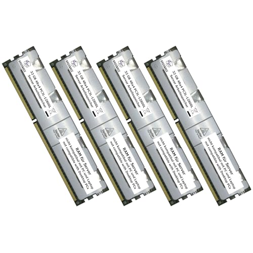 Broonbee Server Arbeitsspeicher | 64 GB (4X 16 GB) DDR3 1600 MHz RAM | Memory Upgrade für Supermicro X9DRT-HF X9DRT-HIBFF | LRDIMM ECC REG | PC3L-12800L CL11 von Broonbee