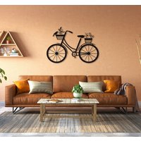 Metall Fahrrad Wandkunst, Wanddekor Für Frauen, Geschenk Radfahrer, Geschenke, Dekor, Fahrradliebhaber, Wandkunst von BrosWallArtDecors