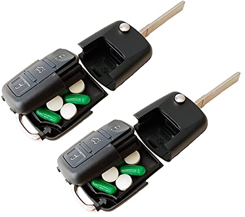Secret Stash Key – Ultra realistischer Schlüssel-Ableitungs-Safe – verstecktes Geheimfach, Versteck Box, Bargeldhalter, Containerschloss (2 Stück) (2 Stück) von Secret Stash