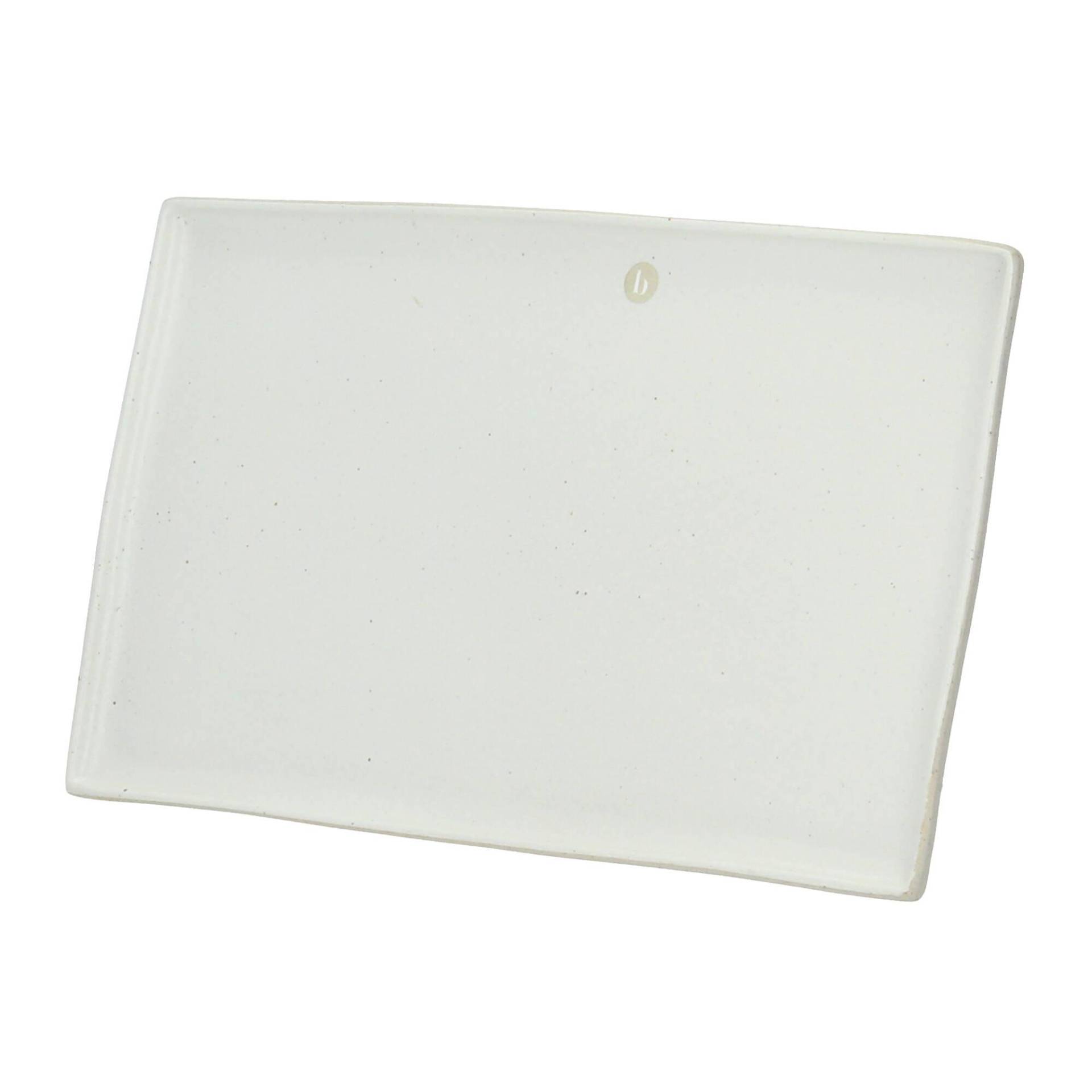 Broste Copenhagen Teller Eli 26 x156 cm matt soft light grey Steingut von Broste Copenhagen A/S