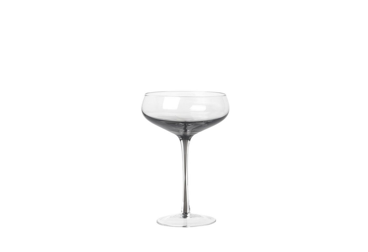 Broste Copenhagen Cocktailglas COCKTAILGLAS 'SMOKE' Ø11,2XH16,3CM, Glas von Broste Copenhagen