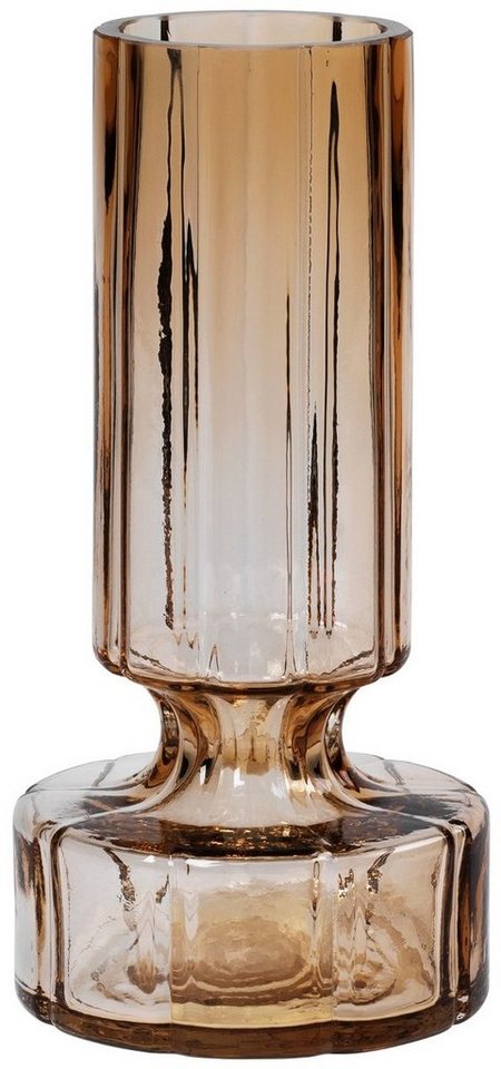 Broste Copenhagen Dekovase Hyacint Vase Glas Indian Tan 24,9 cm (Vase) von Broste Copenhagen